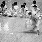 photo of judo martial arts class