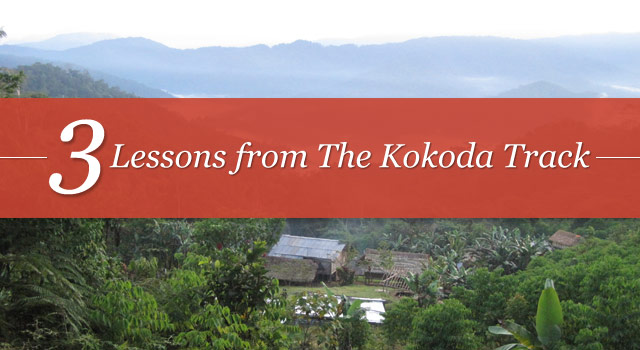 3 Lessons From The Kokoda Track