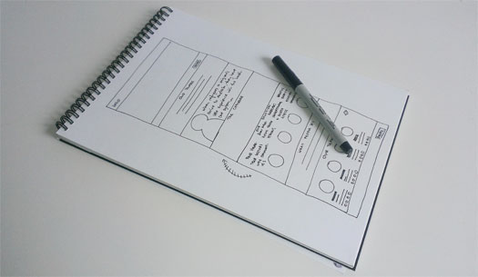 Wireframe-A4-Blank-Sketchbook