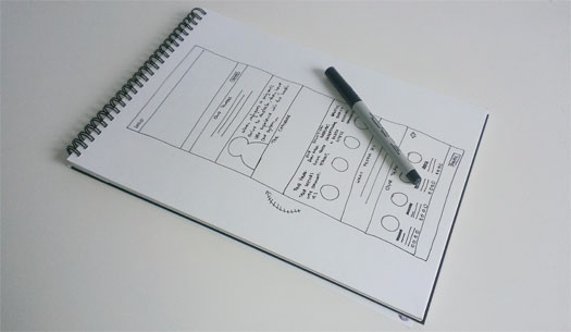 Wireframe Sketch Book Now Available