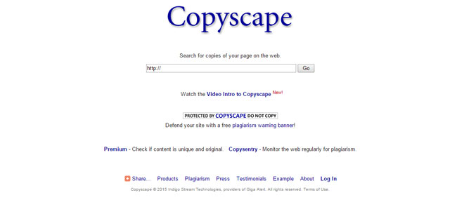 Example of Best Website Tools from Copyscape